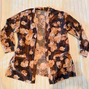 Brown and Pink Maurice’s Cardigan